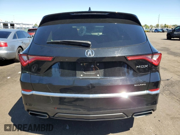 2023 Acura MDX with VIN 5J8YE1H31PL007252, listed as a Copart auction lot 68234394 with 24,016 mi miles and Clean Title. Bid and sale history available at carsss.com. Image 6.