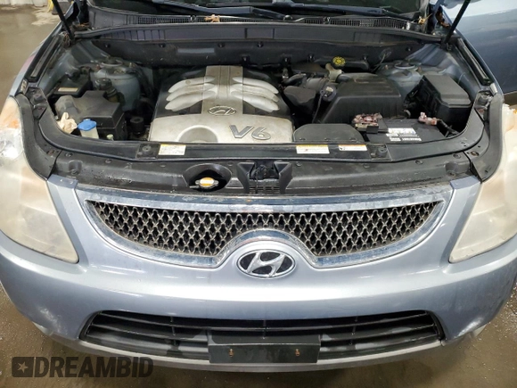 2007 Hyundai Veracruz GLS with VIN KM8NU73CX7U013569, listed as a Copart auction lot 42824305 with 233,632 mi miles and Salvage Title. Bid and sale history available at DreamBid. Image 12.
