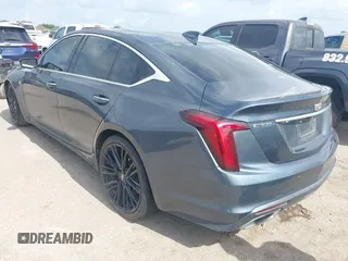 2021 Cadillac CT5 Premium Luxury z VIN 1G6DN5RK9M0111997, wystawiony jako IAAI lot #42715545 z przebiegiem 78 769 mil mil oraz . Historia ofert i sprzedaży dostępna na DreamBid. Obrazek 3.