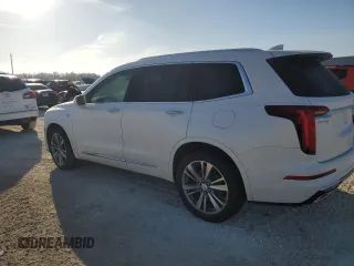 2020 Cadillac XT6 FWD Premium Luxury with VIN 1GYKPCRS9LZ105835, listed as a Copart auction lot 77072234 with 0 mi miles and Non Repairable. Bid and sale history available at carsss.com. Image 2.
