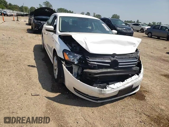 2015 Volkswagen Passat Wolfsburg Edition with VIN 1VWAS7A3XFC114625, listed as a Copart auction lot 60321585 with 81,940 mi miles and Salvage title. Bid and sale history available at DreamBid. Image 13.