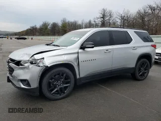 2019 Chevrolet Traverse LT Cloth z VIN 1GNEVGKW7KJ212772, wystawiony jako Copart lot #53004115 z przebiegiem 53 153 mil mil oraz Nie do naprawy • Non repairable. Historia ofert i sprzedaży dostępna na DreamBid. Obrazek 1.