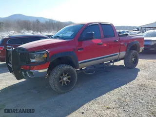 2007 Dodge Ram 2500 SLT with VIN 3D7KS28AX7G851598, listed as a IAAI auction lot 41742099 with 188,013 mi miles. Bid and sale history available at carsss.com. Image 18.