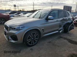 2021 BMW X3 M z VIN 5YMTS0C09M9D90918, wystawiony jako Copart lot #80772543 z przebiegiem 15 246 mil mil oraz . Historia ofert i sprzedaży dostępna na DreamBid. Obrazek 1.