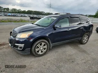2015 Chevrolet Traverse LT with VIN 1GNKRGKD2FJ117046, listed as a Copart auction lot 60877635 with Not provided miles and Salvage title. Bid and sale history available at DreamBid. Image 1.
