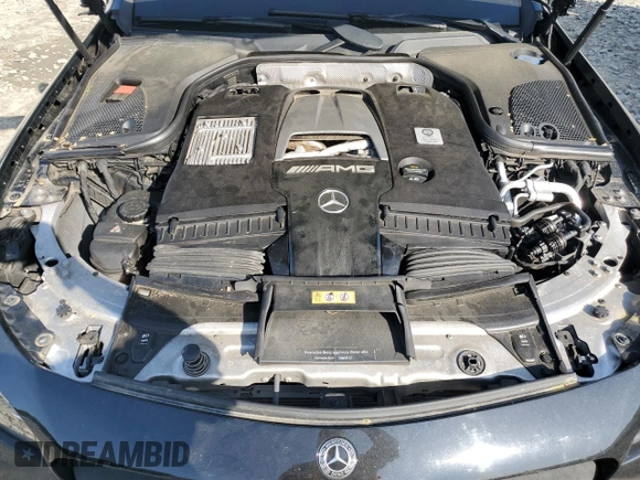 2019 Mercedes-Benz E 63 S AMG with VIN WDDZF8KB4KA665411, listed as a Copart auction lot 54153925 with Not provided miles and Salvage title. Bid and sale history available at DreamBid. Image 11.
