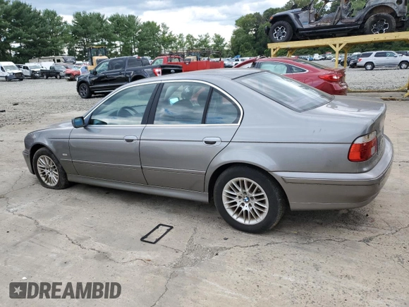 2002 BMW 5 Series 530iA with VIN WBADT634X2CK25809, listed as a Copart auction lot 68478904 with 0 mi miles and Clean Title. Bid and sale history available at carsss.com. Image 2.