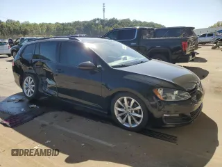 2016 Volkswagen Golf SportWagen TSI S with VIN 3VWC17AU3GM517785, listed as a Copart auction lot 75386274 with 120,718 mi miles and Salvage Title. Bid and sale history available at carsss.com. Image 4.