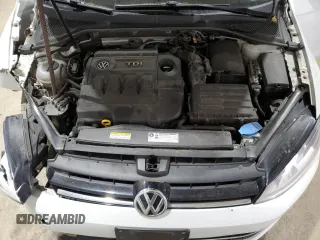 2015 Volkswagen Golf SportWagen TDI SE with VIN 3VWCA7AU0FM501705, listed as a Copart auction lot 48481995 with 133,894 mi miles and Salvage Title. Bid and sale history available at carsss.com. Image 11.