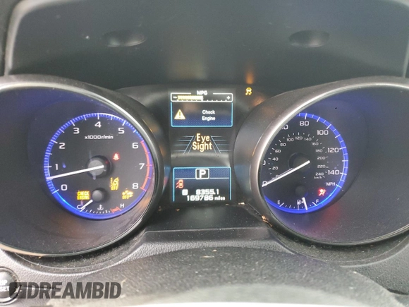 2019 Subaru Legacy with VIN 4S3BNAB69K3037552, listed as a Copart auction lot 42960395 with 169,786 mi miles and Salvage Title. Bid and sale history available at carsss.com. Image 9.
