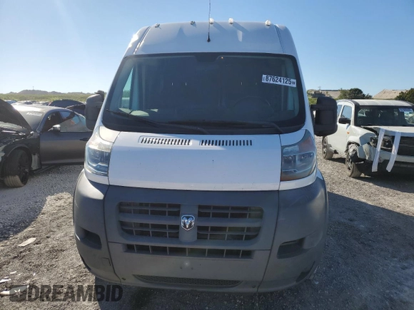 2014 Ram ProMaster Cargo with VIN 3C6TRVBG8EE104641, listed as a Copart auction lot 87624125 with Not Provided miles and Clean Title. Bid and sale history available at DreamBid. Image 5.