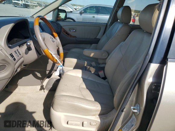 2002 Lexus RX 300 with VIN JTJHF10U620272563, listed as a Copart auction lot 72354434 with 153,330 mi miles and Salvage Title. Bid and sale history available at carsss.com. Image 7.