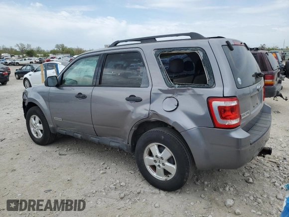 2008 Ford Escape XLS with VIN 1FMCU02Z98KB67465, listed as a Copart auction lot 53010045 with 189,367 mi miles and Clean title. Bid and sale history available at DreamBid. Image 2.