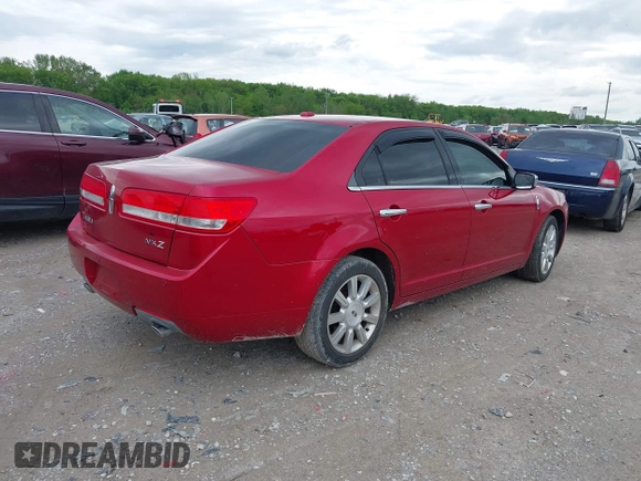 2012 Lincoln MKZ with VIN 3LNHL2GCXCR817868, listed as a IAAI auction lot 42192919 with 109,371 mi miles and . Bid and sale history available at DreamBid. Image 4.