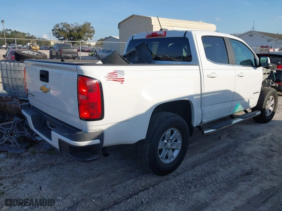 2017 Chevrolet Colorado 2WD WT with VIN 1GCGSBEA3H1214976, listed as a IAAI auction lot 41504305 with 90,430 mi miles. Bid and sale history available at carsss.com. Image 4.