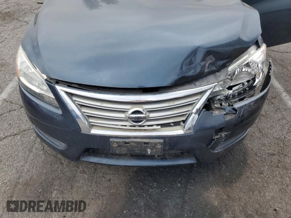 2014 Nissan Sentra SV with VIN 1N4AB7AP1EN854403, listed as a Copart auction lot 56051195 with 108,983 mi miles and Clean Title. Bid and sale history available at DreamBid. Image 11.