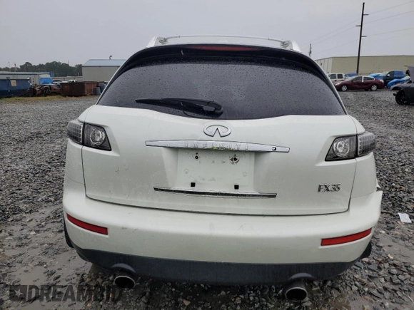 2008 Infiniti FX35 with VIN JNRAS08W78X206832, listed as a Copart auction lot 70510364 with 160,754 mi miles and Salvage Title. Bid and sale history available at carsss.com. Image 6.
