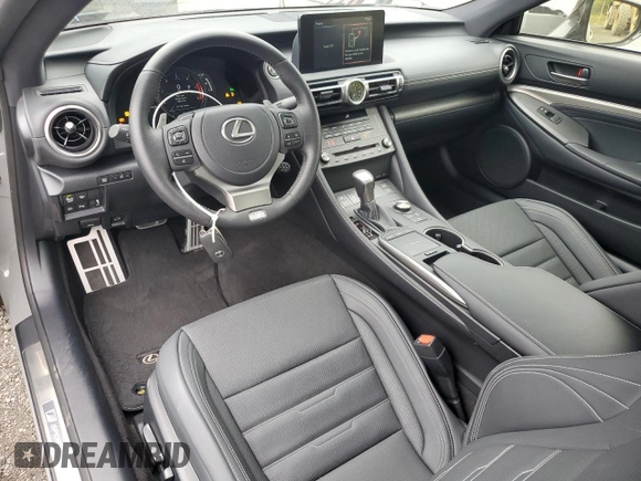 2023 Lexus RC 350 F Sport z VIN JTHGZ5DC5P5012310, wystawiony jako Copart lot #89293805 z przebiegiem 2 658 mil mil oraz Szkoda całkowita • Salvage title. Historia ofert i sprzedaży dostępna na DreamBid. Obrazek 8.