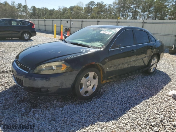 2008 Chevrolet Impala LT with VIN 2G1WT58K881368309, listed as a Copart auction lot 49949225 with 341,256 mi miles and Salvage Title. Bid and sale history available at carsss.com. Image 1.