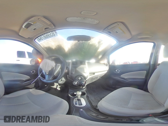 2014 Nissan Note SV with VIN 3N1CE2CP5EL424113, listed as a Copart auction lot 85968764 with 45,414 mi miles and Salvage Title. Bid and sale history available at DreamBid. Image 12.
