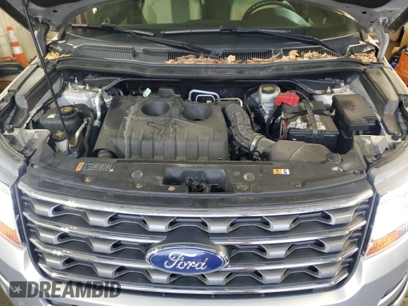 2017 Ford Explorer with VIN 1FM5K8BH6HGD24845, listed as a Copart auction lot 48048355 with 111,764 mi miles and Salvage Title. Bid and sale history available at carsss.com. Image 12.