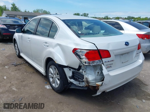 2012 Subaru Legacy Premium with VIN 4S3BMBC6XC3011714, listed as a IAAI auction lot 42364024 with 107,586 mi miles and . Bid and sale history available at DreamBid. Image 6.