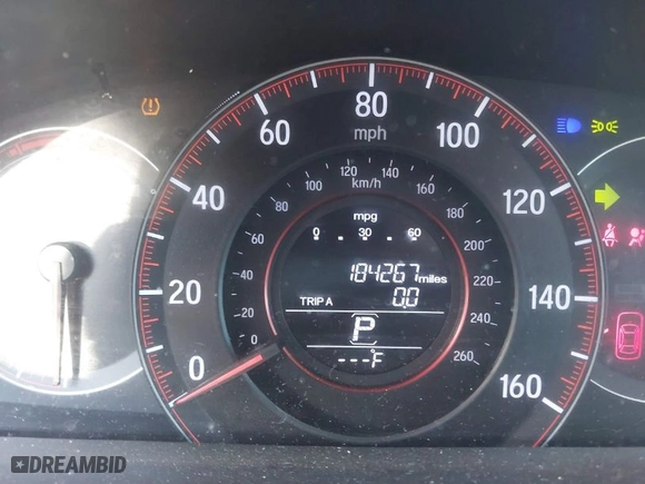 2017 Honda Accord Sedan Sport SE with VIN 1HGCR2F1XHA133452, listed as a IAAI auction lot 41802557 with 184,267 mi miles. Bid and sale history available at carsss.com. Image 16.