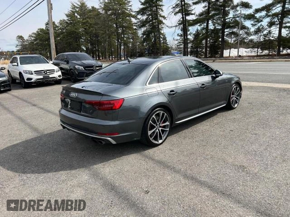 2018 Audi S4 Premium Plus with VIN WAUB4AF47JA002513, listed as a Copart auction lot 52750115 with 114,949 mi miles and Clean Title. Bid and sale history available at carsss.com. Image 4.