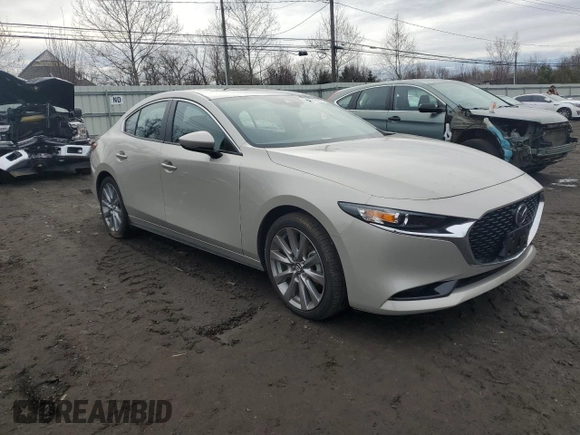 2023 Mazda 3 S Preferred with VIN 3MZBPACM5PM372186, listed as a Copart auction lot 51319785 with Not Provided miles and Salvage Title. Bid and sale history available at DreamBid. Image 4.