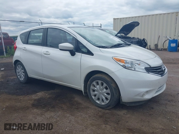2015 Nissan Note SV with VIN 3N1CE2CP0FL447655, listed as a IAAI auction lot 42758576 with 174,745 mi miles and . Bid and sale history available at DreamBid. Image 1.