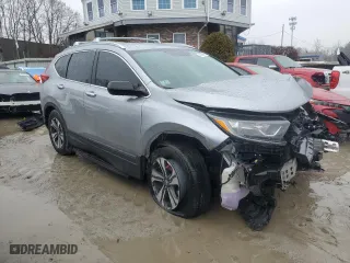 2019 Honda CR-V LX with VIN 5J6RW6H35KL002538, listed as a Copart auction lot 47050615 with 0 mi miles and Salvage Title. Bid and sale history available at carsss.com. Image 4.