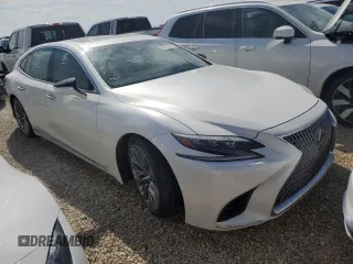 2019 Lexus LS with VIN JTHB51FF8K5009061, listed as a Copart auction lot 75710244 with 0 mi miles and Non Repairable. Bid and sale history available at carsss.com. Image 4.