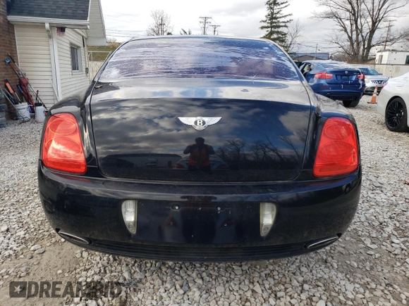 2008 Bentley Flying Spur with VIN SCBBR93W48C054384, listed as a Copart auction lot 79946844 with 43,759 mi miles and Salvage Title. Bid and sale history available at DreamBid. Image 6.