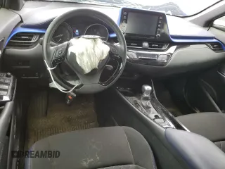 2021 Toyota C-HR LE with VIN JTNKHMBX2M1107890, listed as a Copart auction lot 77992554 with 54,219 mi miles and Salvage Title. Bid and sale history available at carsss.com. Image 8.