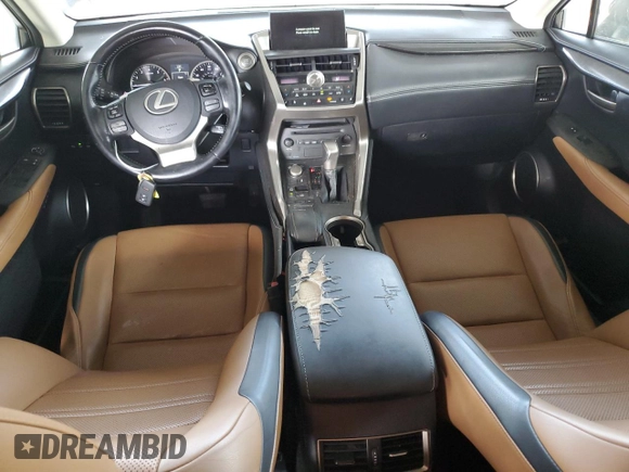2015 Lexus NX 200t with VIN JTJYARBZ9F2005398, listed as a Copart auction lot 60377695 with 220,349 mi miles and Clean title. Bid and sale history available at DreamBid. Image 8.