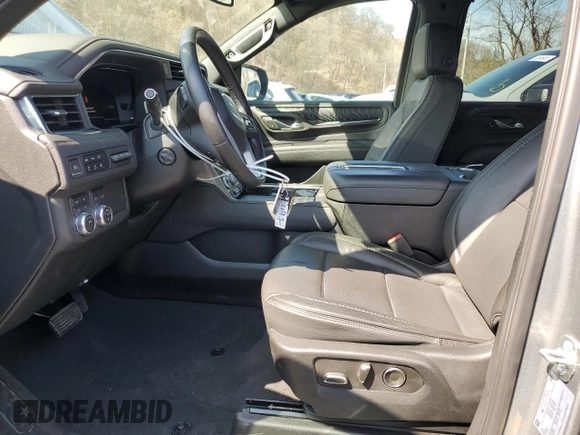 2023 GMC Yukon XL Denali with VIN 1GKS2JKL5PR330176, listed as a Copart auction lot 53314805 with 36,434 mi miles and Salvage Title. Bid and sale history available at carsss.com. Image 7.
