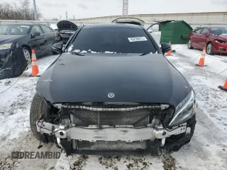 2018 Mercedes-Benz C 43 AMG with VIN WDDWJ6EB2JF658850, listed as a Copart auction lot 45236975 with 106,784 mi miles and Salvage Title. Bid and sale history available at DreamBid. Image 5.