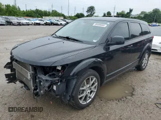 2014 Dodge Journey R/T z VIN 3C4PDCEG7ET227013, wystawiony jako Copart lot #55409384 z przebiegiem 121 859 mil mil oraz Szkoda całkowita • Salvage title. Historia ofert i sprzedaży dostępna na DreamBid. Obrazek 1.