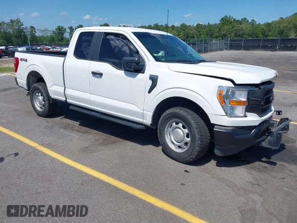 2022 Ford F-150 XL with VIN 1FTFX1E58NFB73477, listed as a IAAI auction lot 42313280 with 18,935 mi miles and . Bid and sale history available at DreamBid. Image 1.
