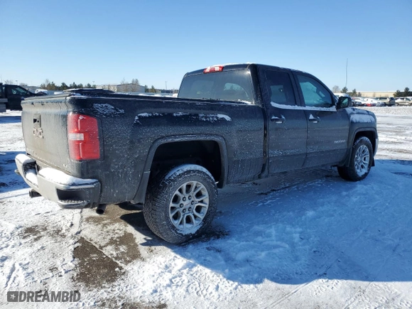 2019 GMC Sierra 1500 Limited SLE with VIN 2GTV2MEC7K1115048, listed as a Copart auction lot 87931345 with 0 mi miles and Salvage Title. Bid and sale history available at carsss.com. Image 3.