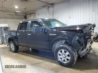 2012 Ford F-150 XL with VIN 1FTFW1ETXCFA79552, listed as a Copart auction lot 47352685 with 176,559 mi miles and Salvage Title. Bid and sale history available at carsss.com. Image 4.