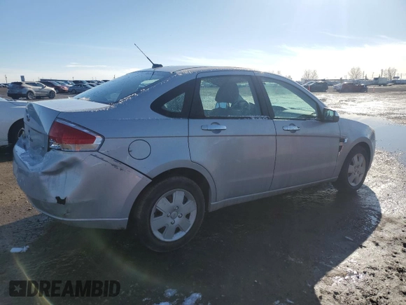 2008 Ford Focus S with VIN 1FAHP34N88W105230, listed as a Copart auction lot 54194945 with 59,042 mi miles and Salvage Title. Bid and sale history available at carsss.com. Image 3.