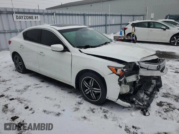 2013 Acura ILX Premium Pkg with VIN 19VDE1F56DE403224, listed as a Copart auction lot 89197875 with 127,135 mi miles and Salvage Title. Bid and sale history available at carsss.com. Image 4.