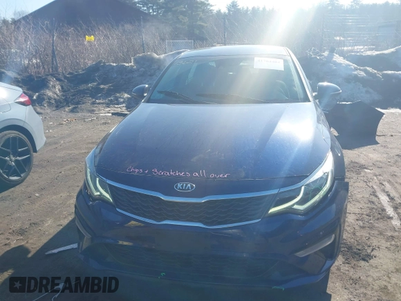 2019 Kia Optima LX with VIN 5XXGT4L36KG357154, listed as a IAAI auction lot 41764404 with 94,066 mi miles and . Bid and sale history available at carsss.com. Image 12.