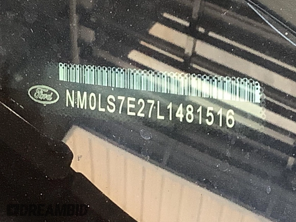 2020 Ford Transit Connect XL с VIN NM0LS7E27L1481516, выставлен на аукционе IAAI как лот 42761132 с пробегом 84 124 миль миль и . История ставок и продаж доступна на DreamBid. Изображение 10.