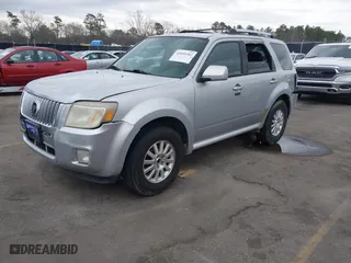 2010 Mercury Mariner Premier with VIN 4M2CN8H71AKJ14877, listed as a IAAI auction lot 41609202 with 232,706 mi miles. Bid and sale history available at carsss.com. Image 17.