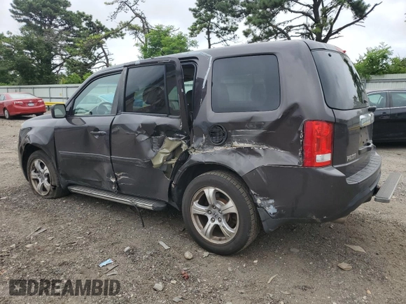 2012 Honda Pilot EX-L with VIN 5FNYF4H71CB005627, listed as a Copart auction lot 64117825 with 145,957 mi miles and Salvage title. Bid and sale history available at DreamBid. Image 2.
