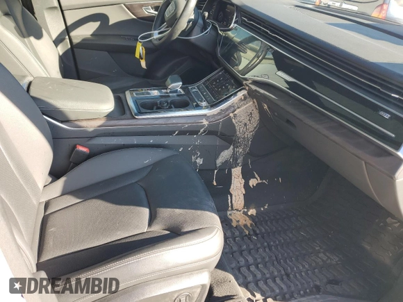 2021 Audi Q8 Premium Plus with VIN WA1EVAF16MD014460, listed as a Copart auction lot 83991764 with 53,464 mi miles and Salvage title. Bid and sale history available at DreamBid. Image 11.