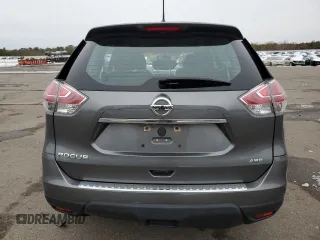 2016 Nissan Rogue S with VIN 5N1AT2MV0GC839888, listed as a Copart auction lot 43929485 with 103,195 mi miles and Salvage Title. Bid and sale history available at DreamBid. Image 6.