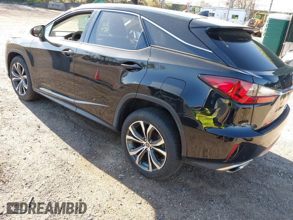 2019 Lexus RX with VIN 2T2BZMCA3KC193615, listed as a IAAI auction lot 42097232 with 33,797 mi miles. Bid and sale history available at carsss.com. Image 3.